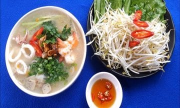 Cách nấu cháo hải sản